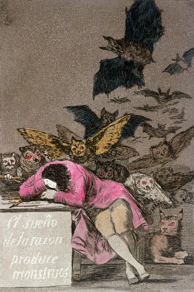 The Sleep of Reason Produces Monsters, plate 43 of 
